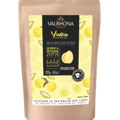 Valrhona Chocolade Druppels Yuzu 250g Best