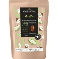 Valrhona Chocolade Druppels Melk Azelia (35%) 250g