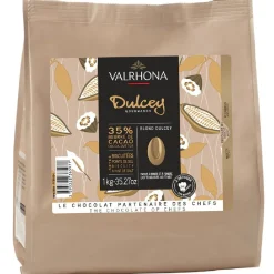 Valrhona Chocolade Druppels Blond Dulcey (35%) 1kg Hot