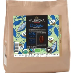 Valrhona Chocolade Druppels Puur Oriado (60%) 1kg Online