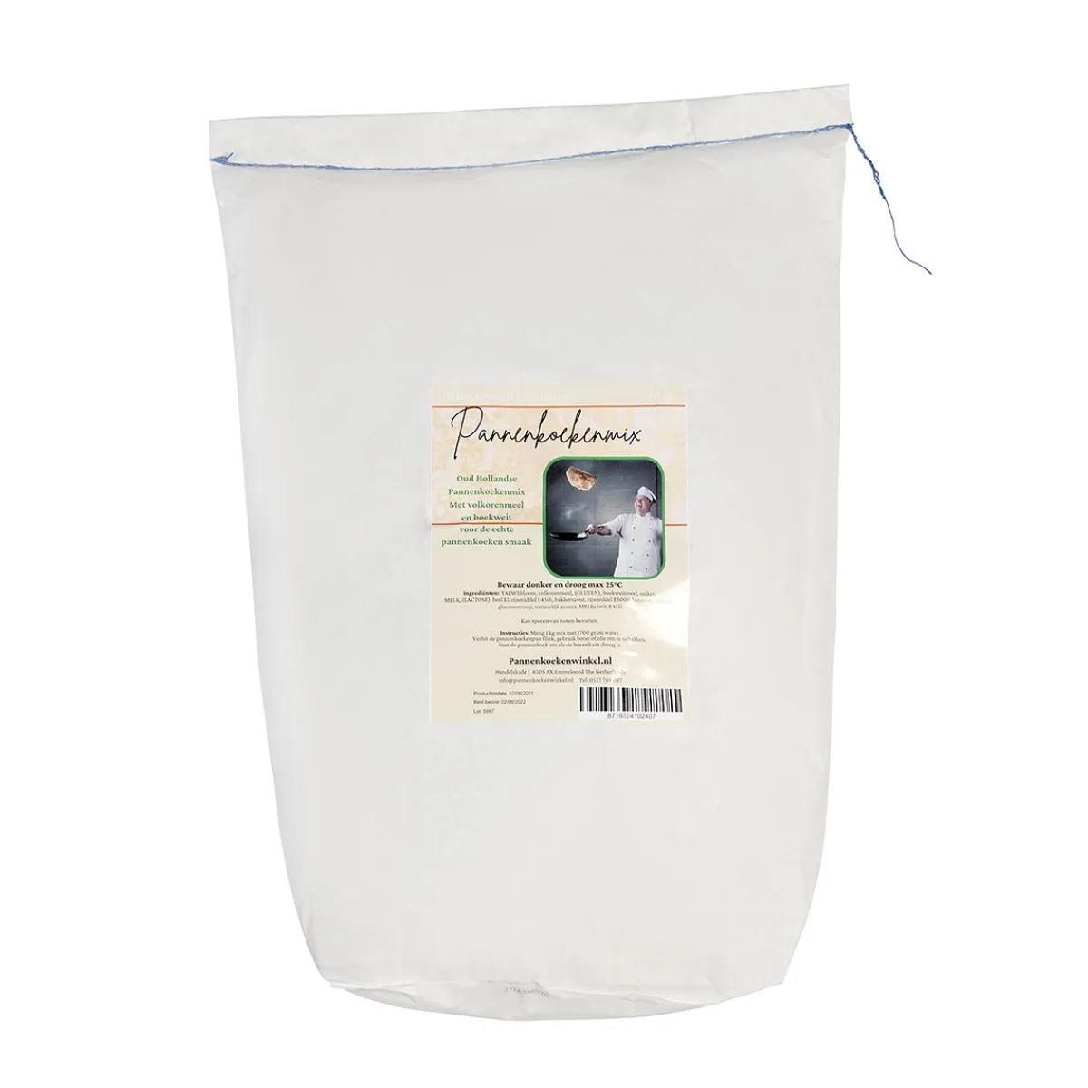 Van de Meester VanDeMeester Oud Hollandse Pannenkoekenmix 10kg Outlet