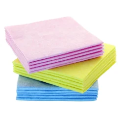 Vliesvaatdoek Roze 38x40cm 10st. Clearance
