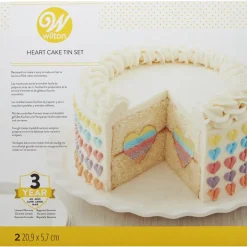 Wilton bakvormen set Hart vulling** Online