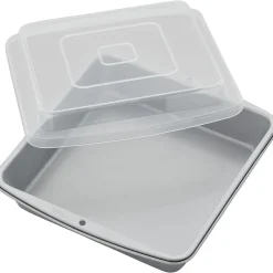 Wilton Brownie Bakvorm met Deksel 22,5x22,5cm Hot