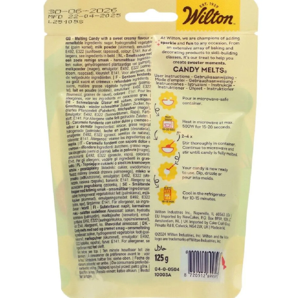 Wilton Candy Melts Groen 125g