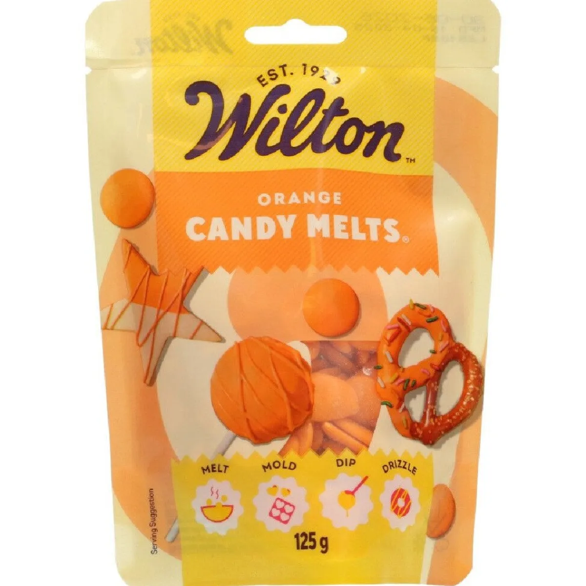 Wilton Candy Melts Oranje 125g New