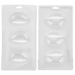 Wilton Chocolade Holvorm Half Ei (6x) New