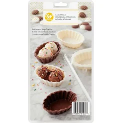 Wilton Chocolademal Holvorm Bakjes Ovaal (3x) Sale