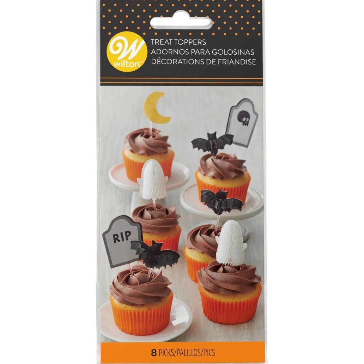 Wilton Cupcake Toppers Halloween 8st Online