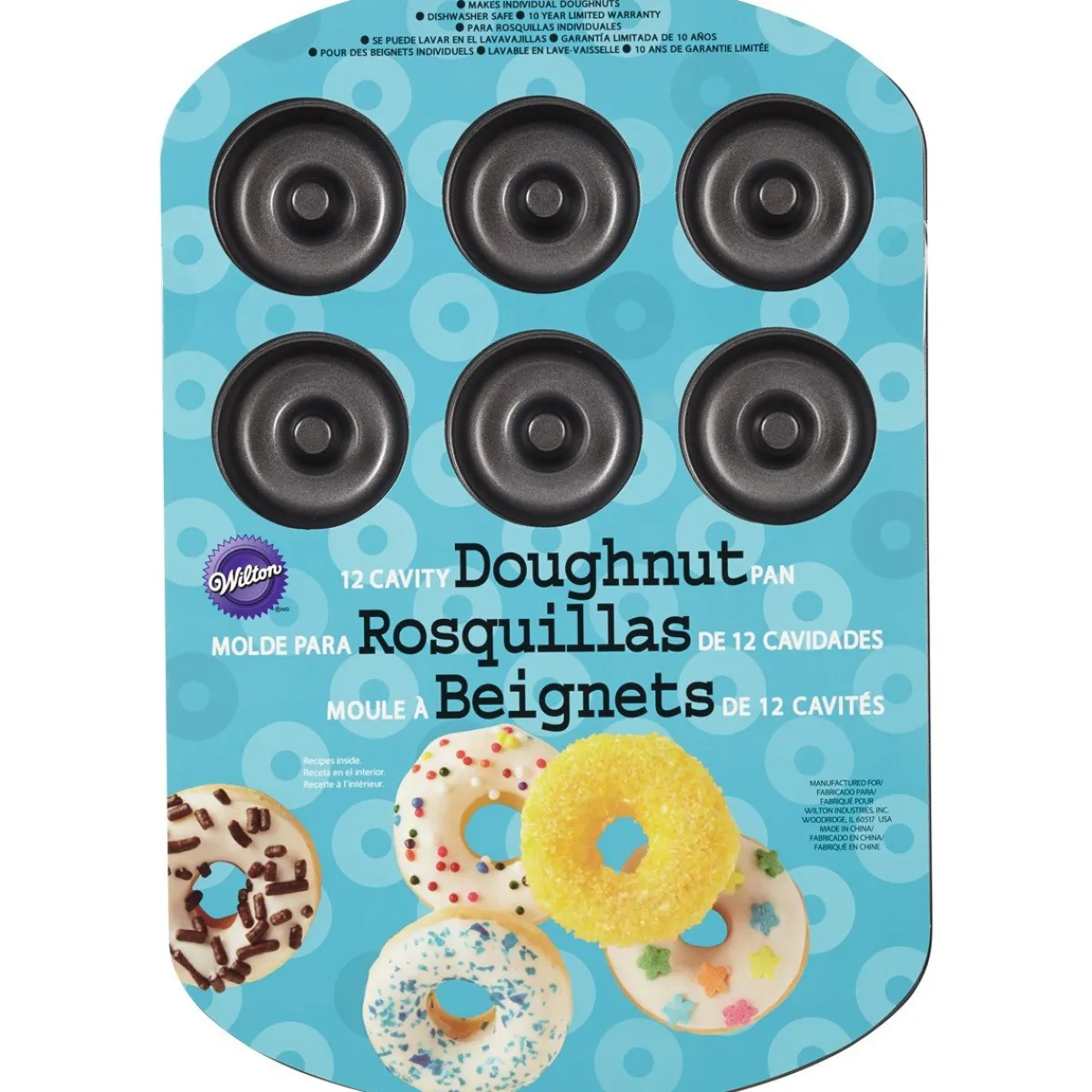 Wilton Donut Bakvorm voor 12 Medium donuts Clearance