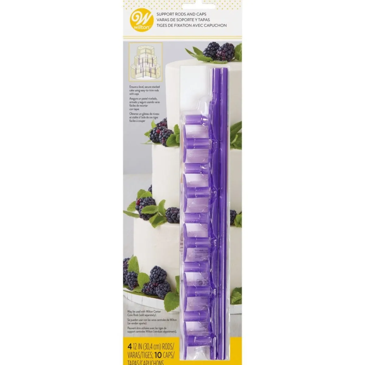 Wilton Dowels en Dopjes Set/14 Hot