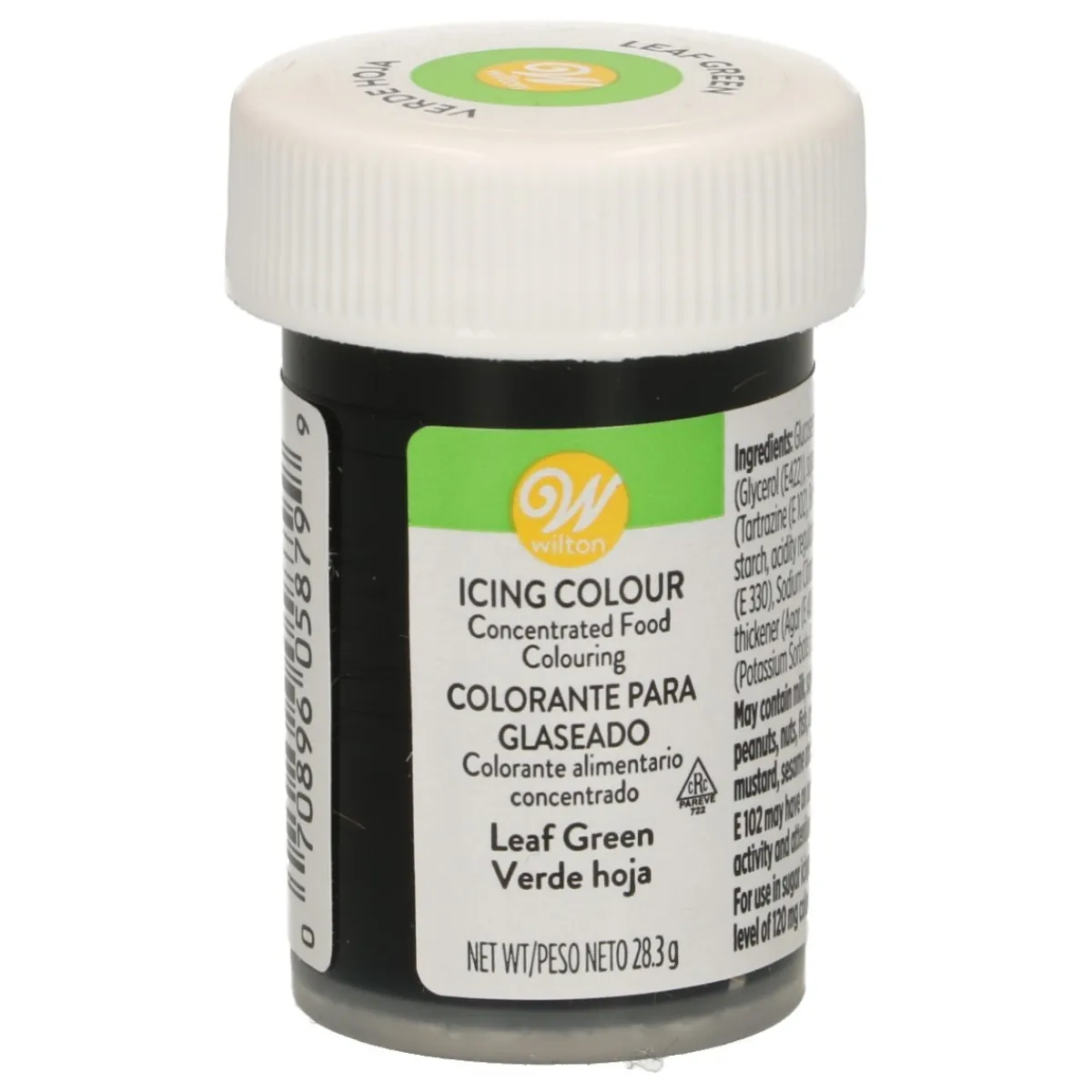 Wilton Kleurstof Gel Blad Groen 28g Hot