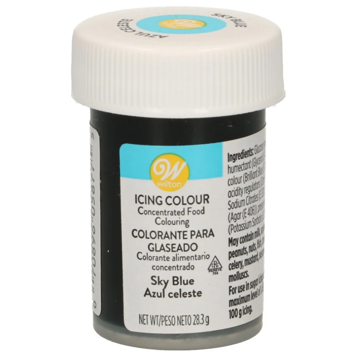 Wilton Kleurstof Gel Helder Blauw 28g Clearance