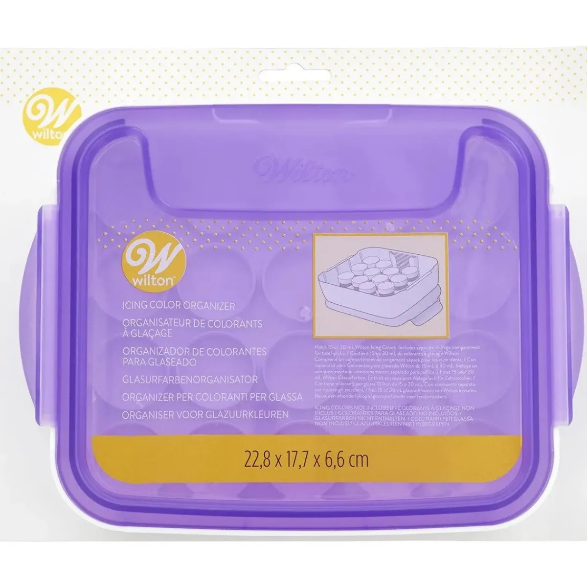Wilton Kleurstof Gel Opbergdoos Discount