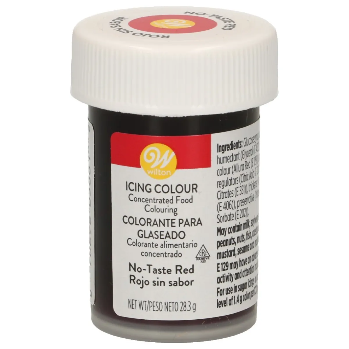 Wilton Kleurstof Gel Rood 28g