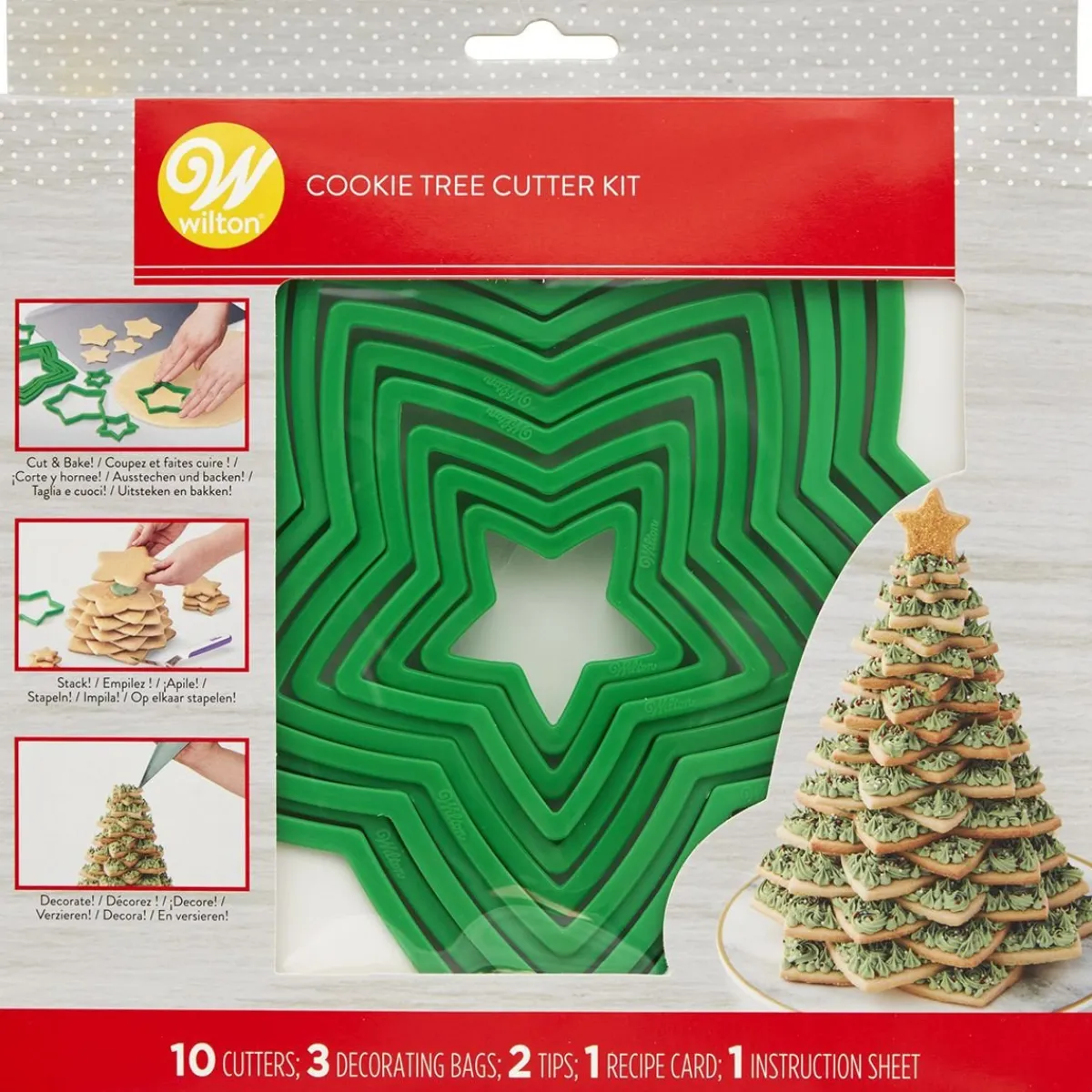 Wilton Koekjesuitsteker Kerstboom Set/15 Discount