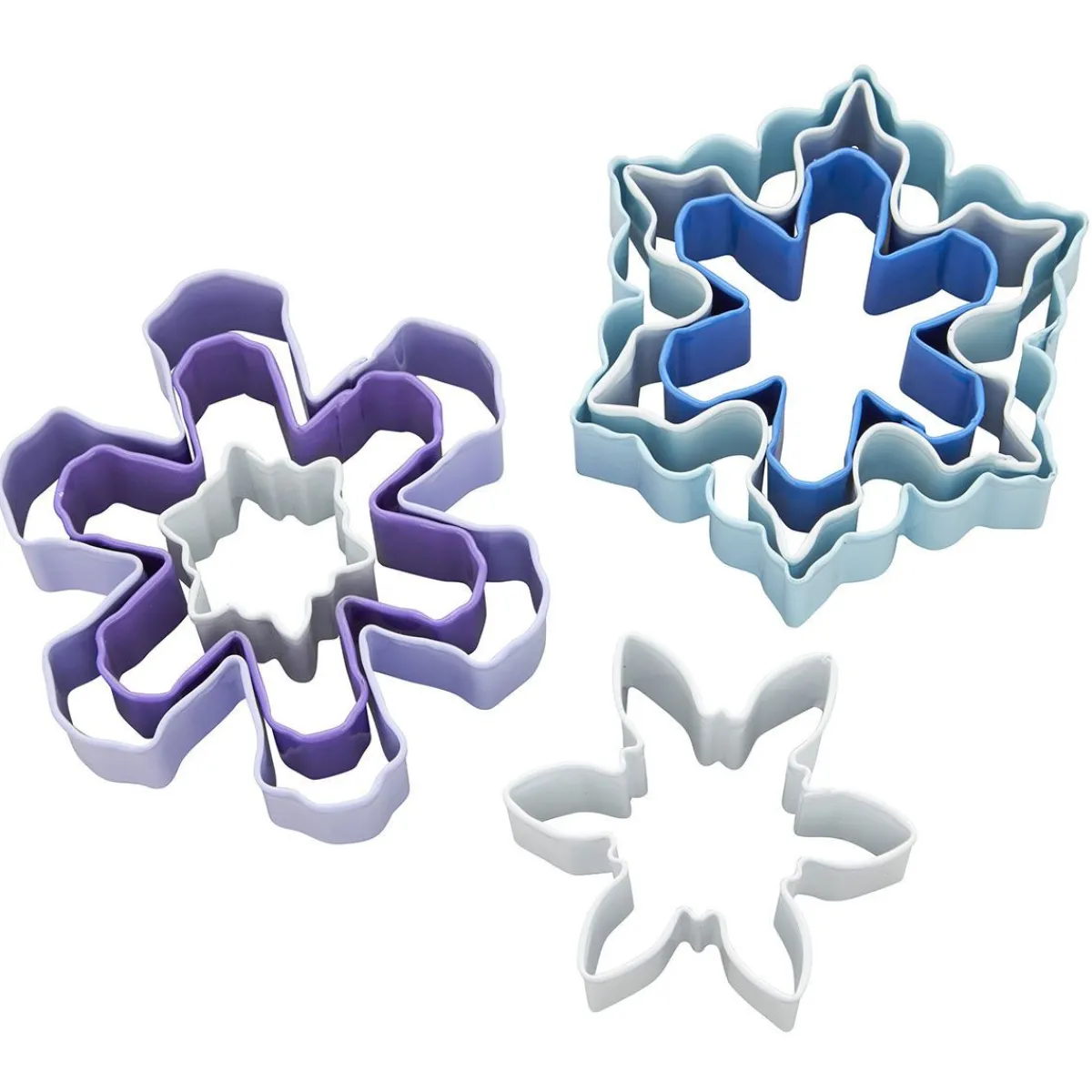 Wilton Koekjes Uitstekerset Sneeuwvlokken 7 stuks Clearance