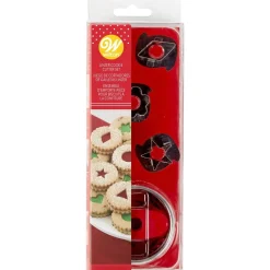 Wilton Linzer Kerst Koekjes Uitsteker Set/7** Clearance