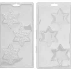 Wilton Plastic Bonbonvorm Choco Bomb Sneeuwvlok Set/2 Hot