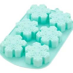 Wilton Siliconen Bakvorm Sneeuwvlok (6) Outlet