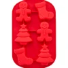 Wilton Siliconen Bakvorm Sok-Gingerbread-Kerstboom (6) New