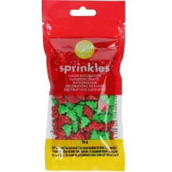 Wilton Sprinkles Kerstbomen & Kerstsokken 56g Sale