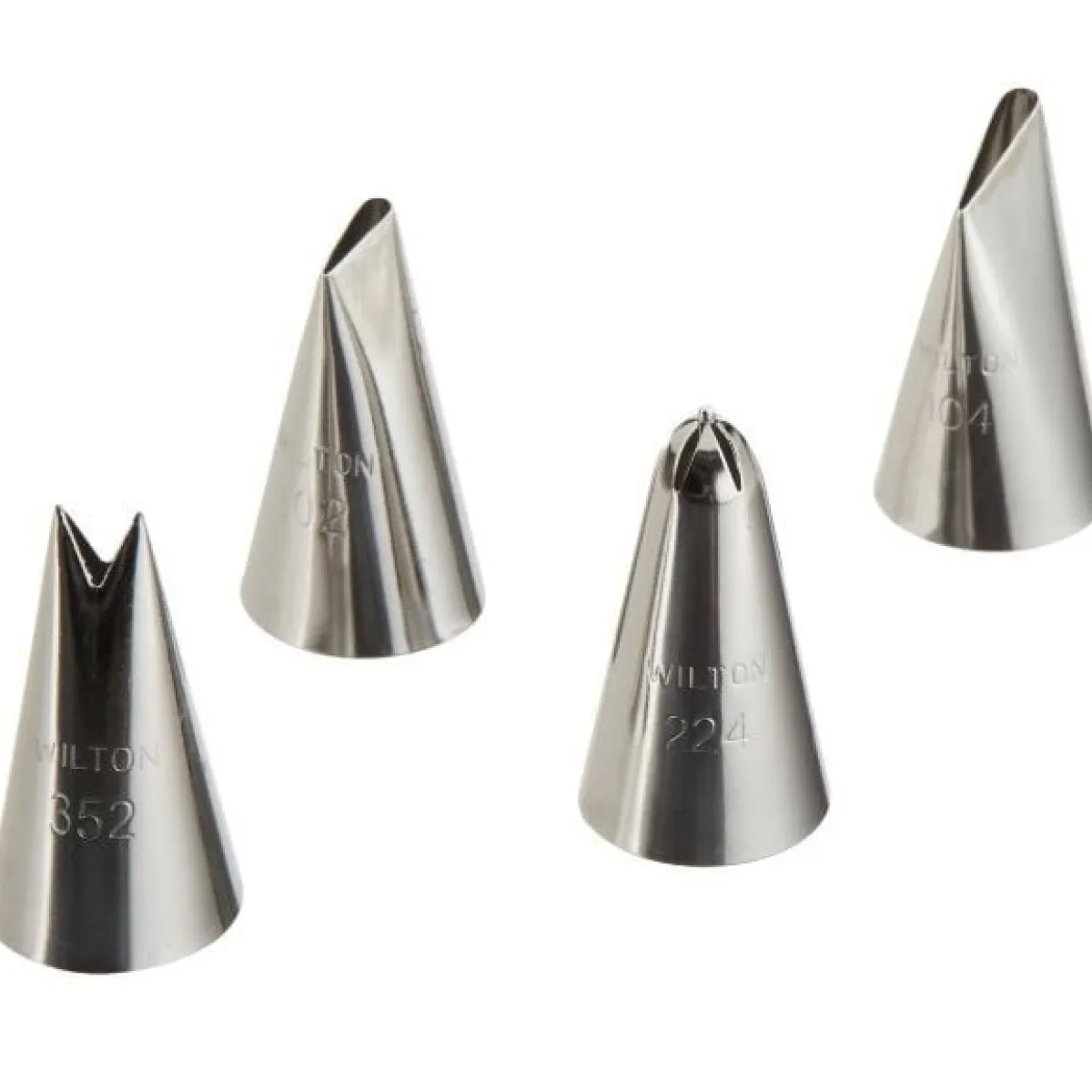 Wilton Spuitmondjes Set (#102, #104, #224, #352) Online