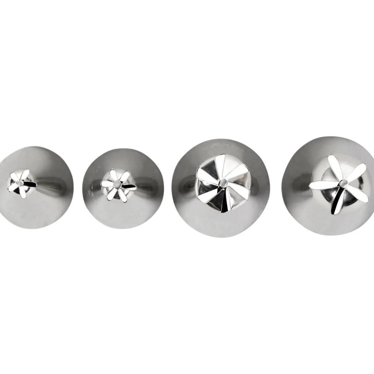 Wilton Spuitmondjes Set Bloemen (#109, #129, #190,#225) New