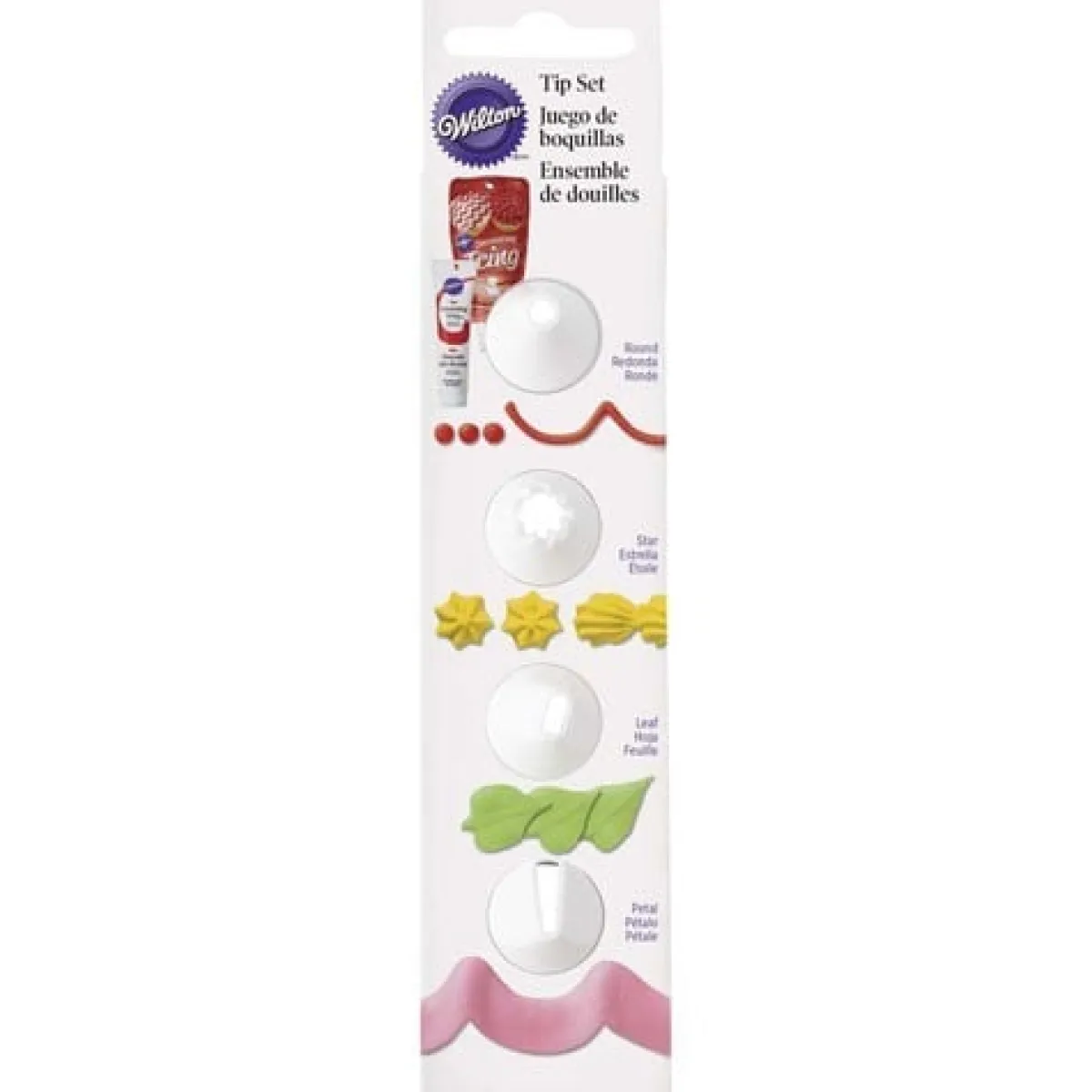 Wilton Spuitmondjes set/4 t.b.v. Icing Tubes** Discount