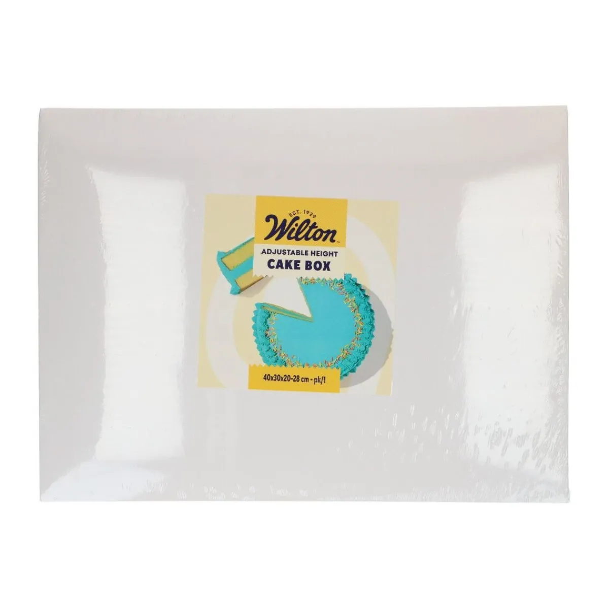 Wilton Taartdoos Verstelbare Hoogte 40x30x20-28cm New