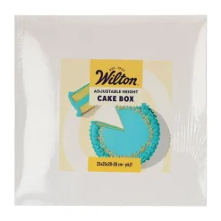 Wilton Taartdoos Verstelbare Hoogte 25x25x20-28cm New