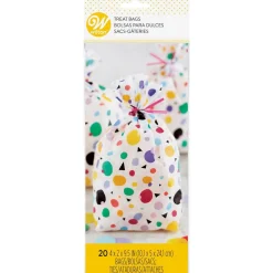 Wilton Traktatiezakjes Stippen & Driehoekjes 20st Outlet