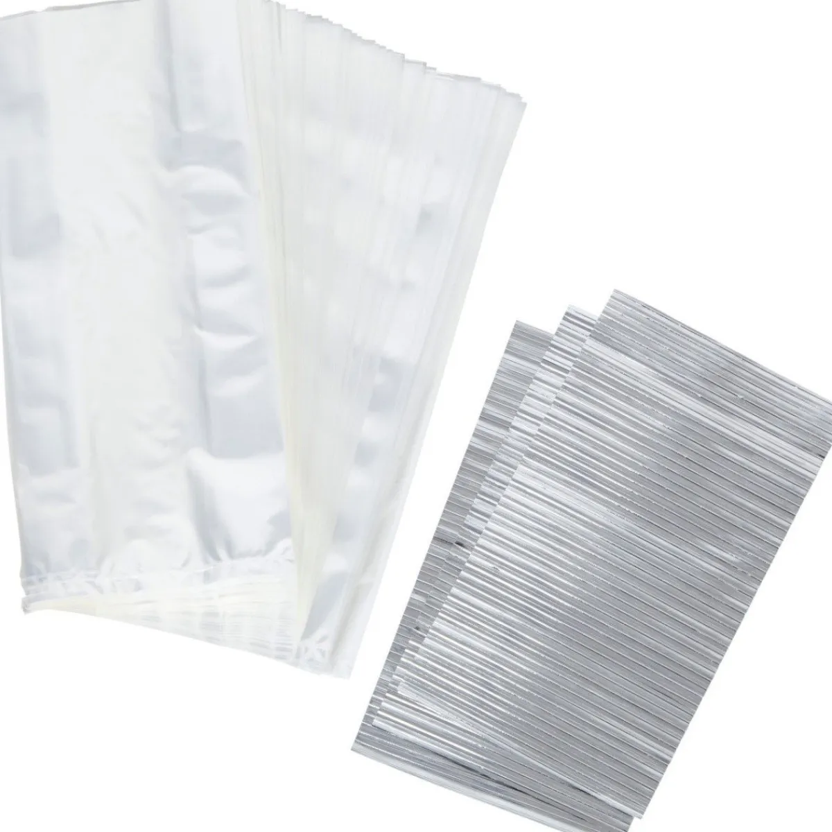 Wilton Traktatiezakjes Transparant 10x24cm 150st Best