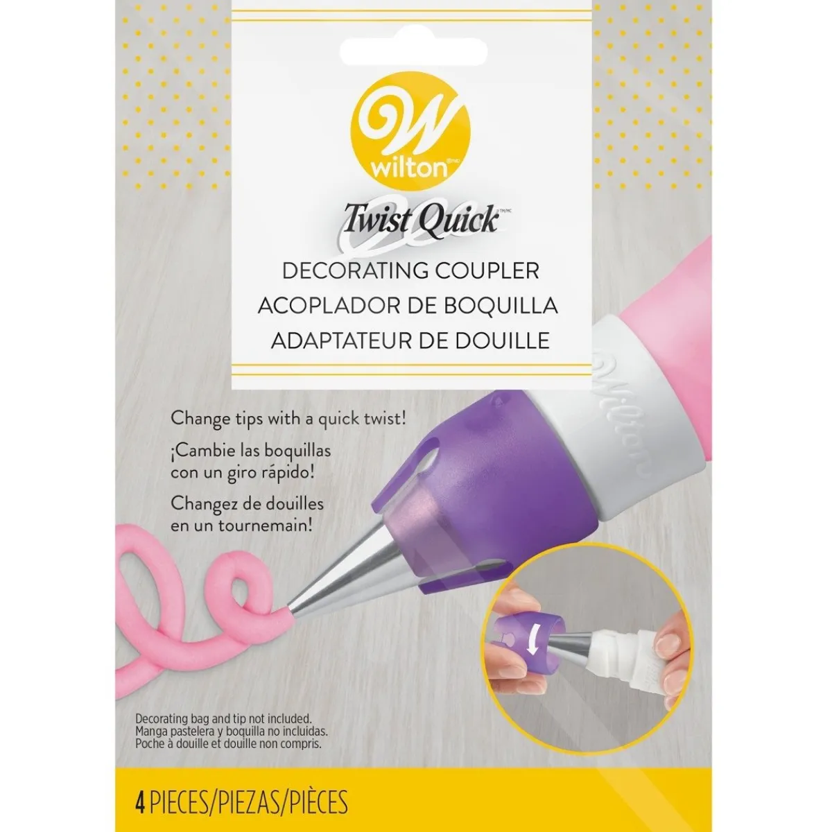 Wilton Twist Spuitmondjes Adapter Set